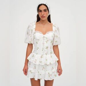 For Love and Lemons Kinsley Mini Dress